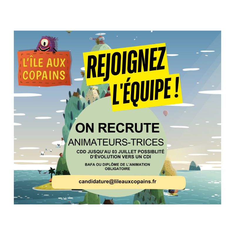 Nous recrutons !